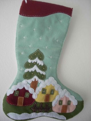 Calza Natale in feltro
