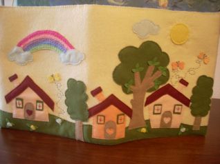 Copertina album fotografico in feltro