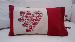 Cuscino Cuore Rosso Rovaris