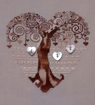 Particolare cuscino sal un grande cuore