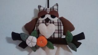 Particolare Gufetto portasacchetti