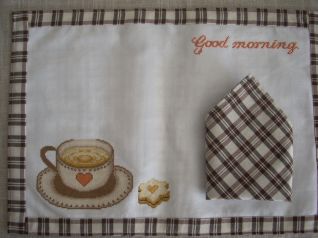 Tovaglietta Americana -coccola del buongiorno