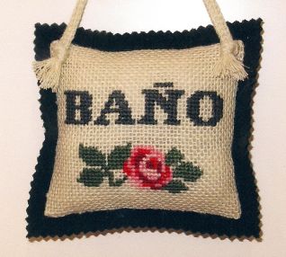 Cartellino del il bagno