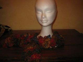 sciarpa trine multicolor