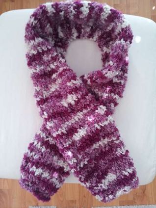 Sciarpa viola 2