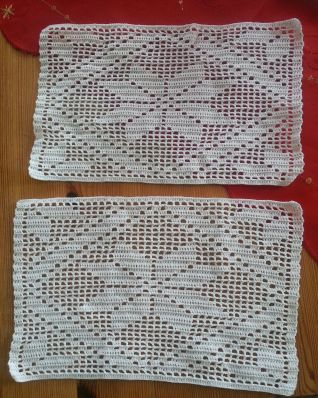 coppia centrini per centro rettangolare