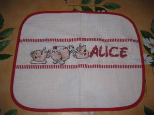 tovagliolino del set asilo