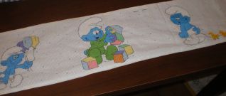 striscia lenzuolino culla