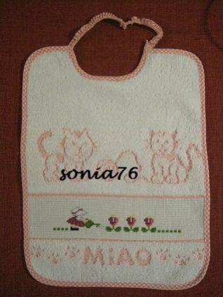 Bavaglio Bimba con annaffiatoio