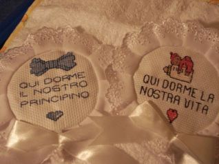 Fiocchetti fronte culla