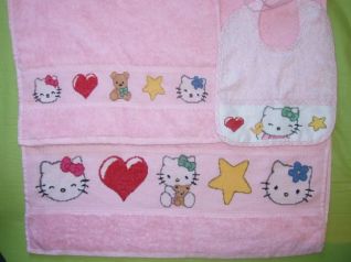 Asciugamano Hello Kitty