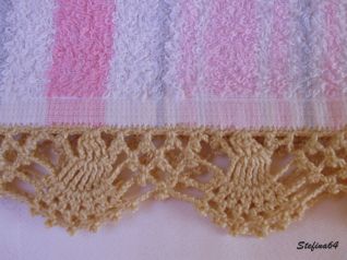 Asciugamano con bordo a ventaglio 2