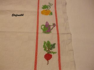 Asciughino con frutta e verdura 