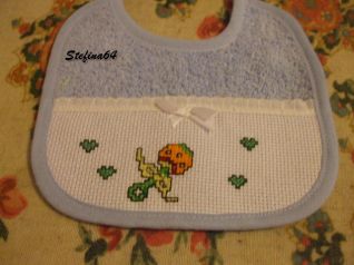 Bavaglino con sonaglio