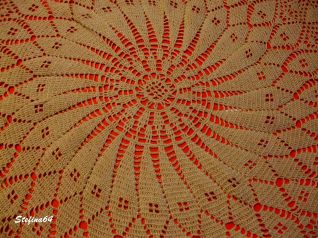 Centro tavola con i rombi 2