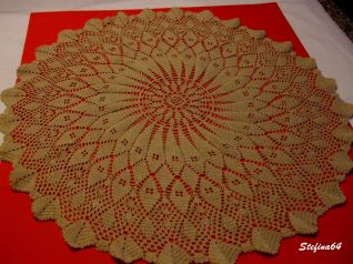 Centro tavola con i rombi