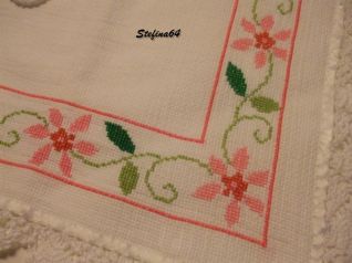 Tovaglia americana con fiore 2