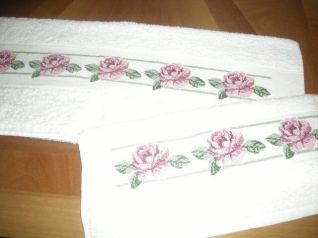 asciugamano rose