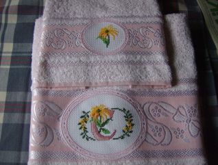 asciugamani rosa