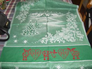 asciugamani verde