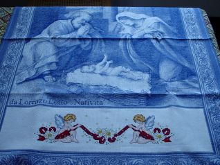 asciugapiatti natale angeli