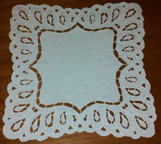 CENTRINO QUADRATO INTAGLIO