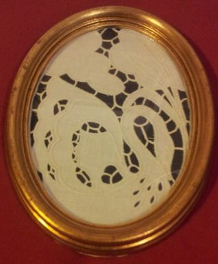 QUADRETTO CIGNO INTAGLIO