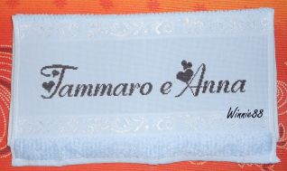 Asciugamano ospite - Tammaro e Anna