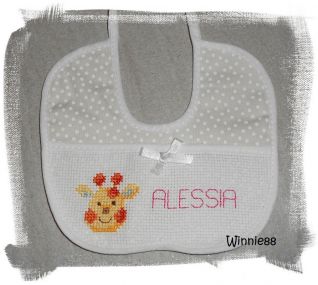 Bavaglino con giraffa x Alessia