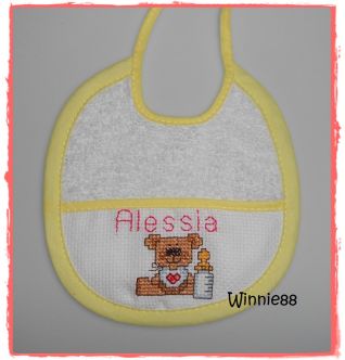 Bavaglino con orsetto x  Alessia 