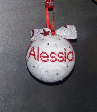 Pallina di Natale x Alessia 