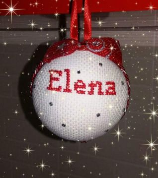 Pallina di Natale x Elena 