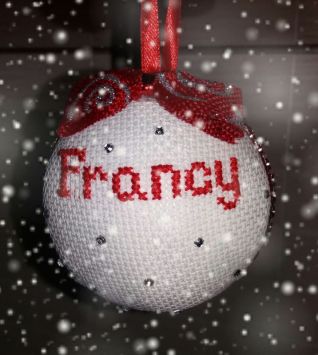 Pallina di Natale x Francy
