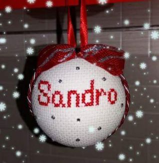 Pallina di Natale x Sandro