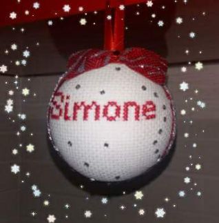 Pallina di Natale x Simone