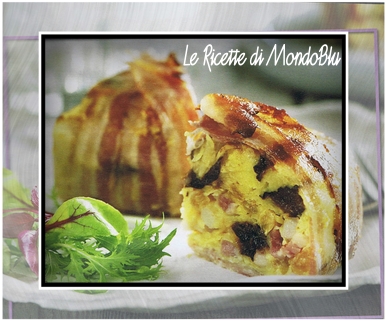 Sformato di patate e pancetta