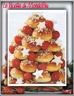 Abete di panini al prosciutto crudo