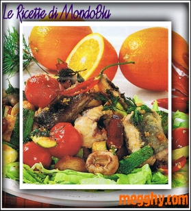 Fritto di anguilla e verdure al mix aromatico