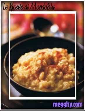 Pudding di riso speziato