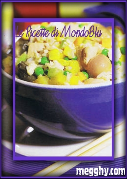 Riso saltato con pollo