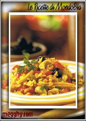 Paella agli anacardi