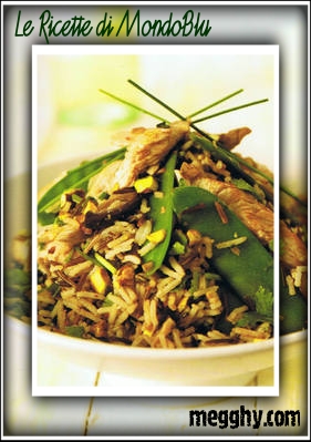 Insalata di riso e tacchino