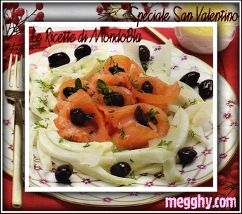 Fiori di salmone con salsina alla vodka
