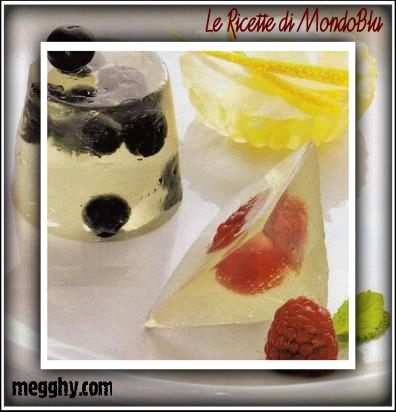 Risvegliare i cinque sensi a tavola: Vista, Mini aspic alla frutta