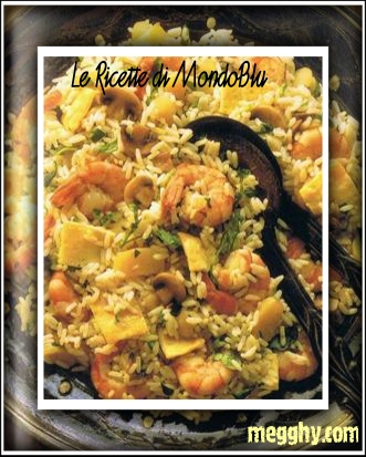 Riso fritto con gamberetti