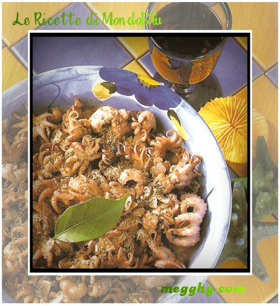 Moscardini al Vino Rosso