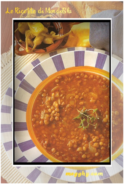 Zuppa di Lenticchie al Pomodoro