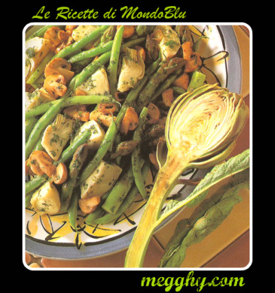 Insalata di Asparagi e Carciofi
