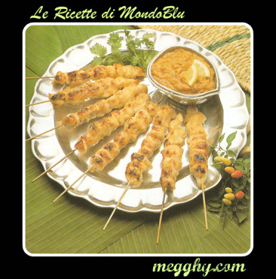 Satay di Pollo