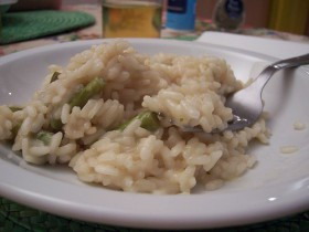 Risotto con asparagi